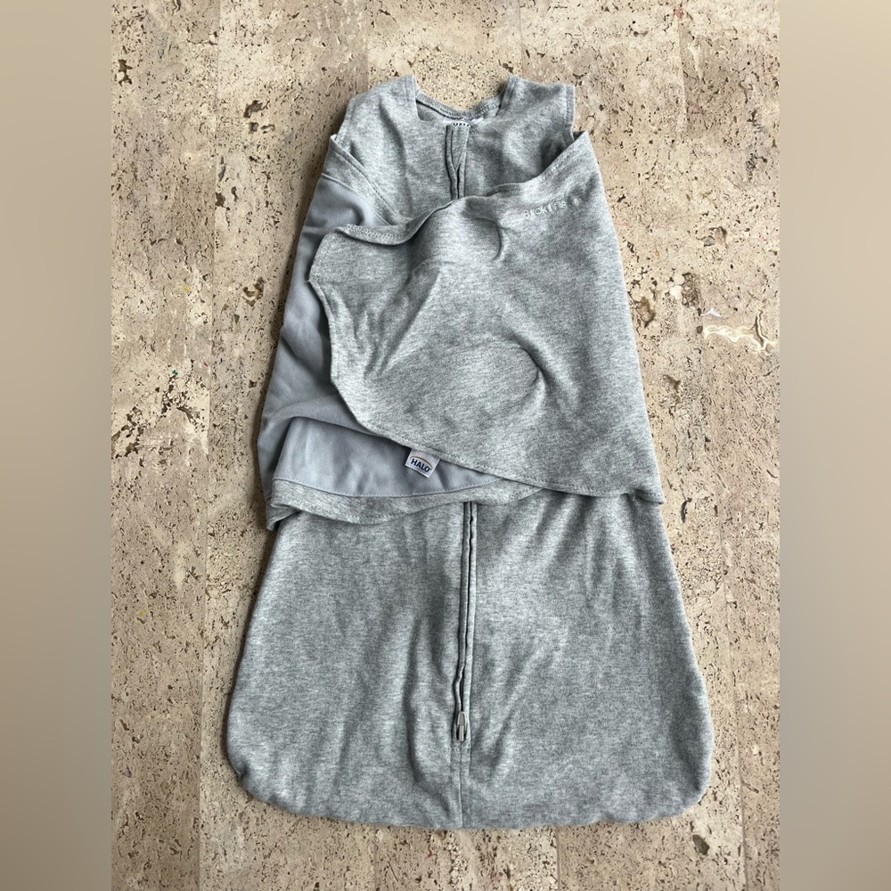 Halo Heather Gray Sleepsack Swaddle